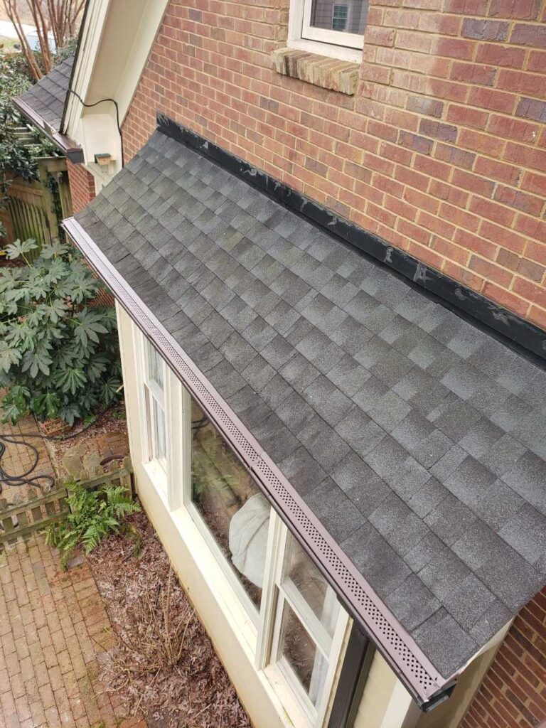 completed siding replacement Atlanta project